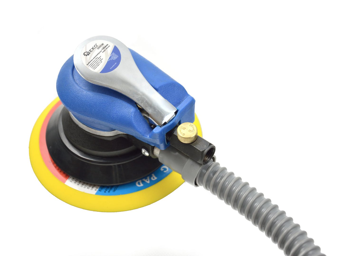 Air Orbital Sander 150 mm, Self-Generated Vacuum