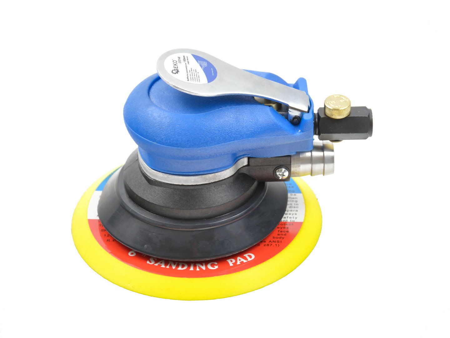Air Orbital Sander 150 mm, Self-Generated Vacuum