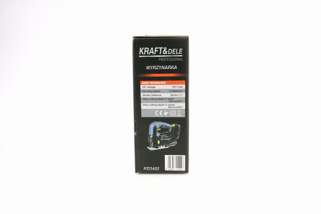 CORDLESS JIGSAW + BLADES KD3402