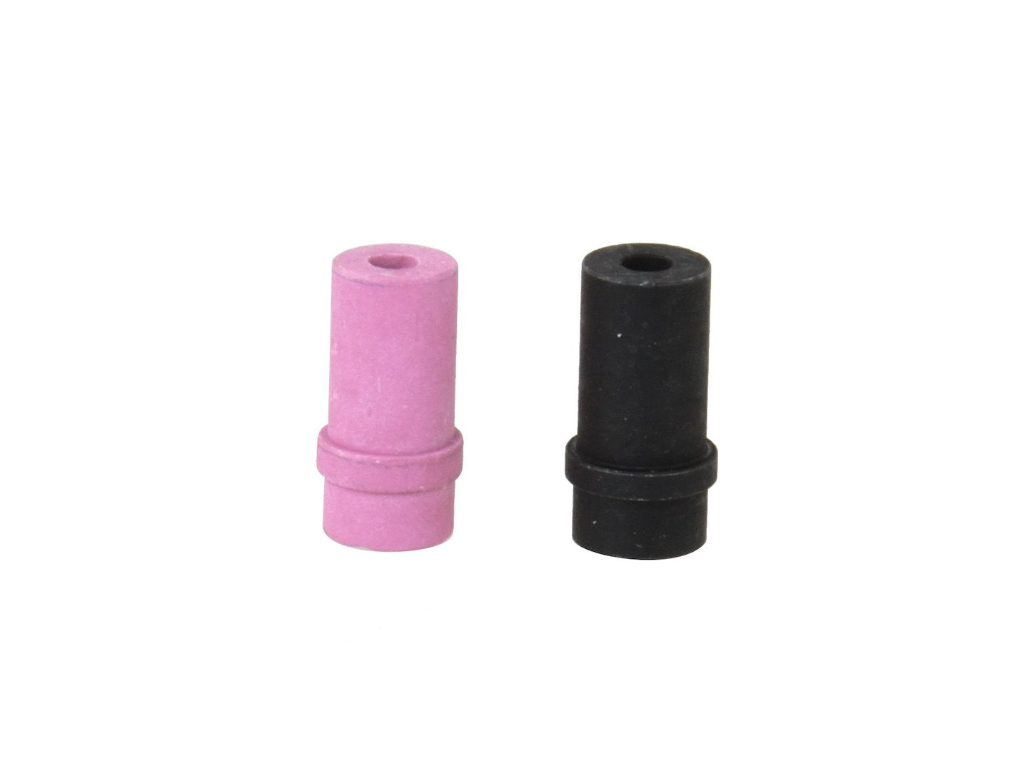 Sandblasting gun with metal and ceramic nozzles and suction hose