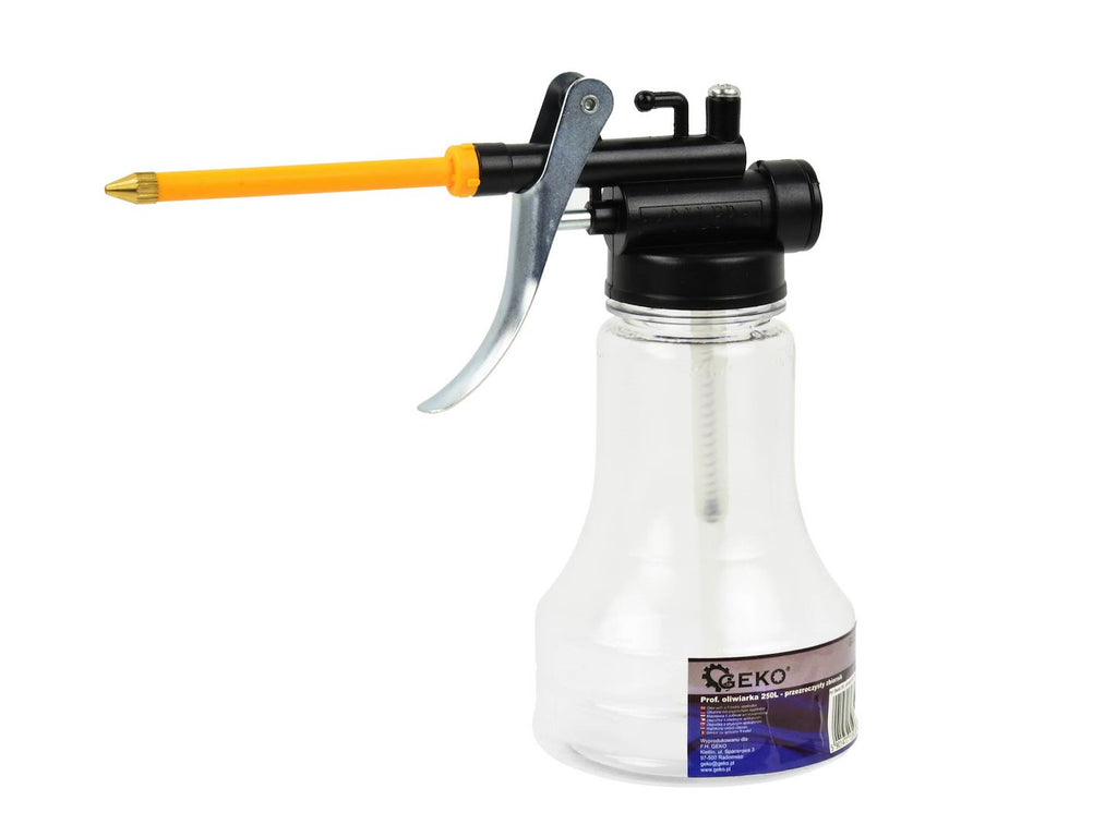 Oil gun 250 ml - clear tank