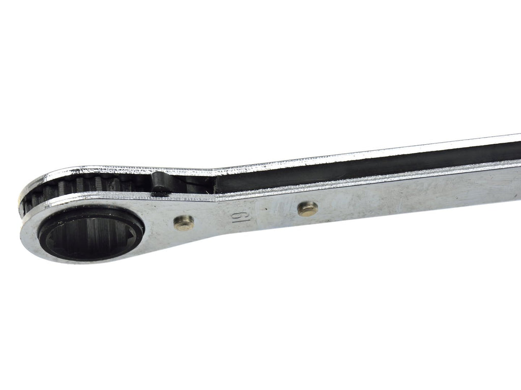 5-Piece Double Box-End Ratcheting Wrench Set, 6-22 mm