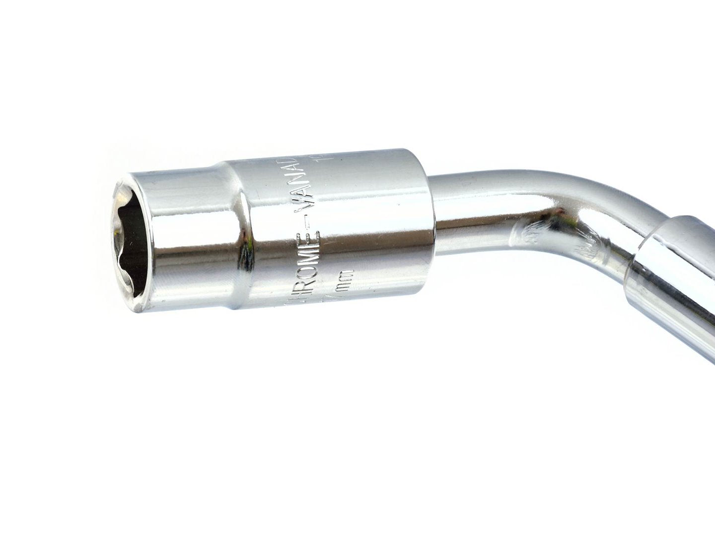 L-type wrench with 17x19 mm and 21x23 mm sockets