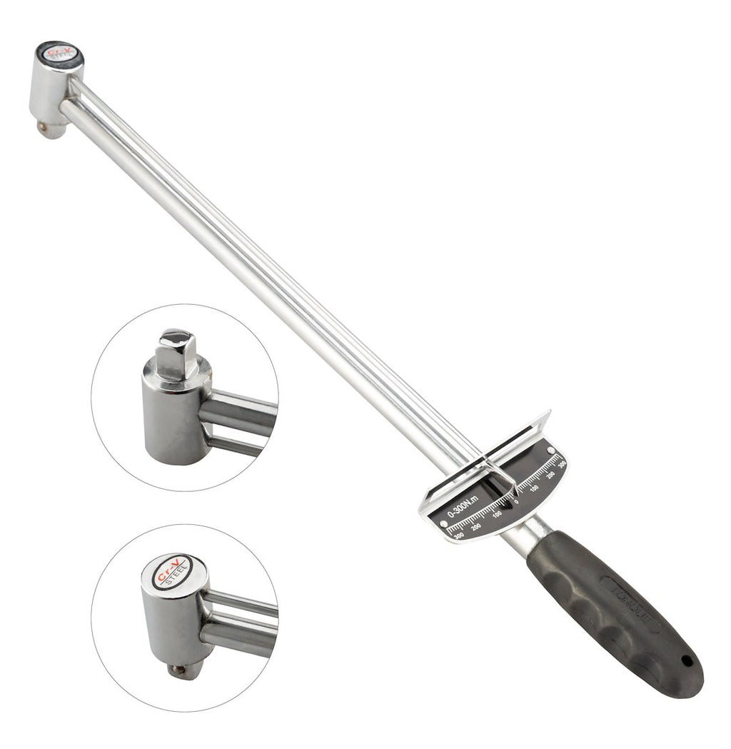 Beam-Style Torque Wrench 0 - 300 Nm