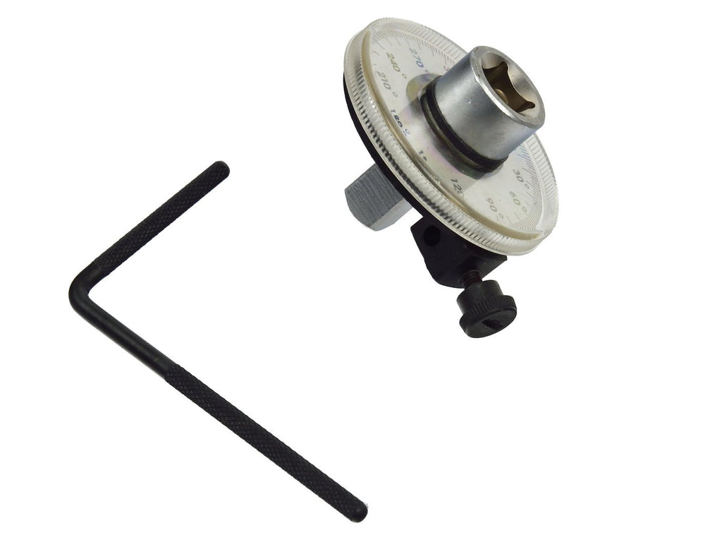 Torque Angle Gauge (0-360 degrees, 1/2" socket)