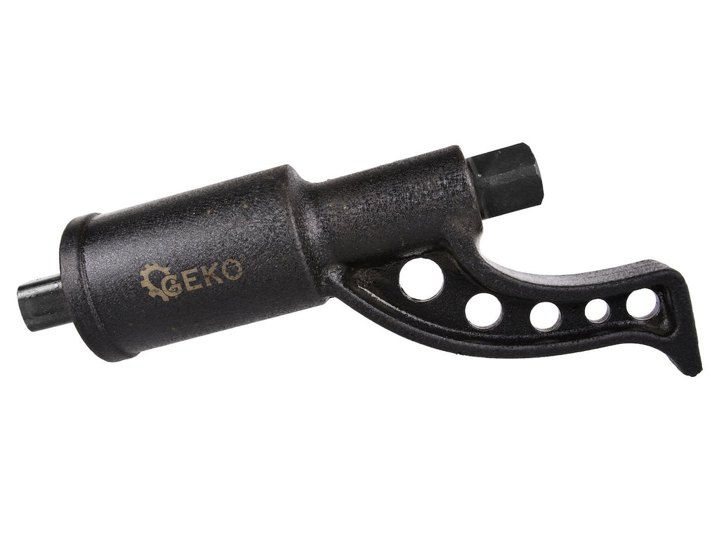 Labor-saving black wrench with 32 mm and 33 mm sockets