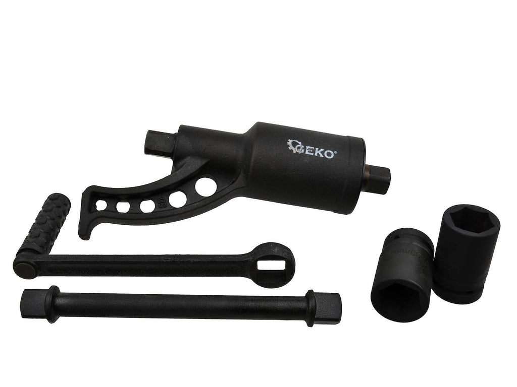 Labor-saving Wrench QL-68D, black, with 32 mm and 33 mm sockets