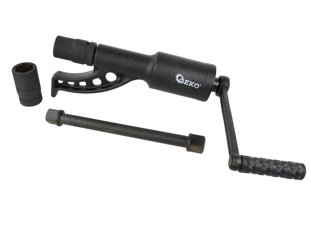 Geared 1" Wheel Wrench 1:68 — Labor-saving Set (sockets 27 mm, 33 mm)