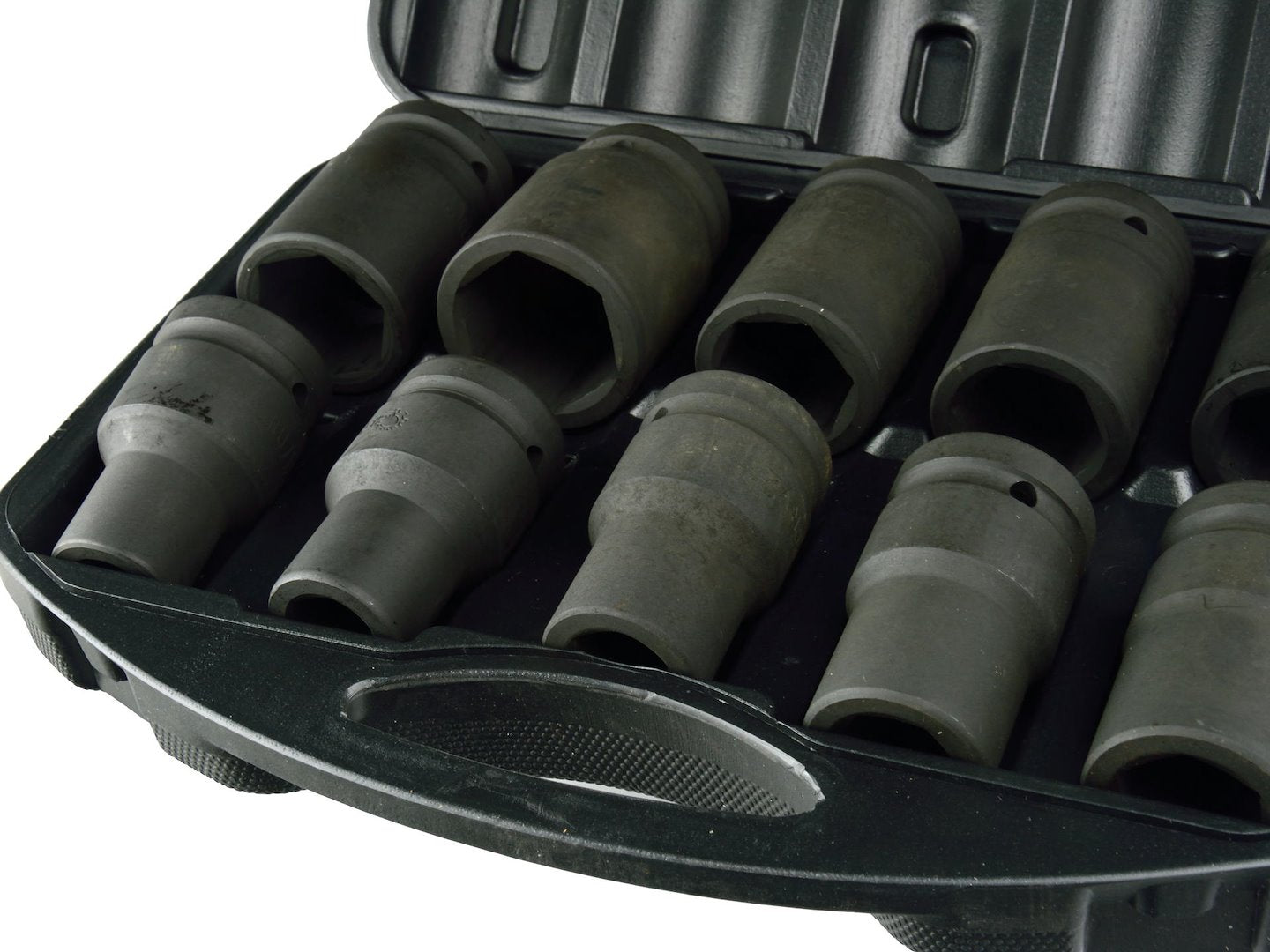 Labor-saving 10-piece impact socket set, 1’’ drive, CRV