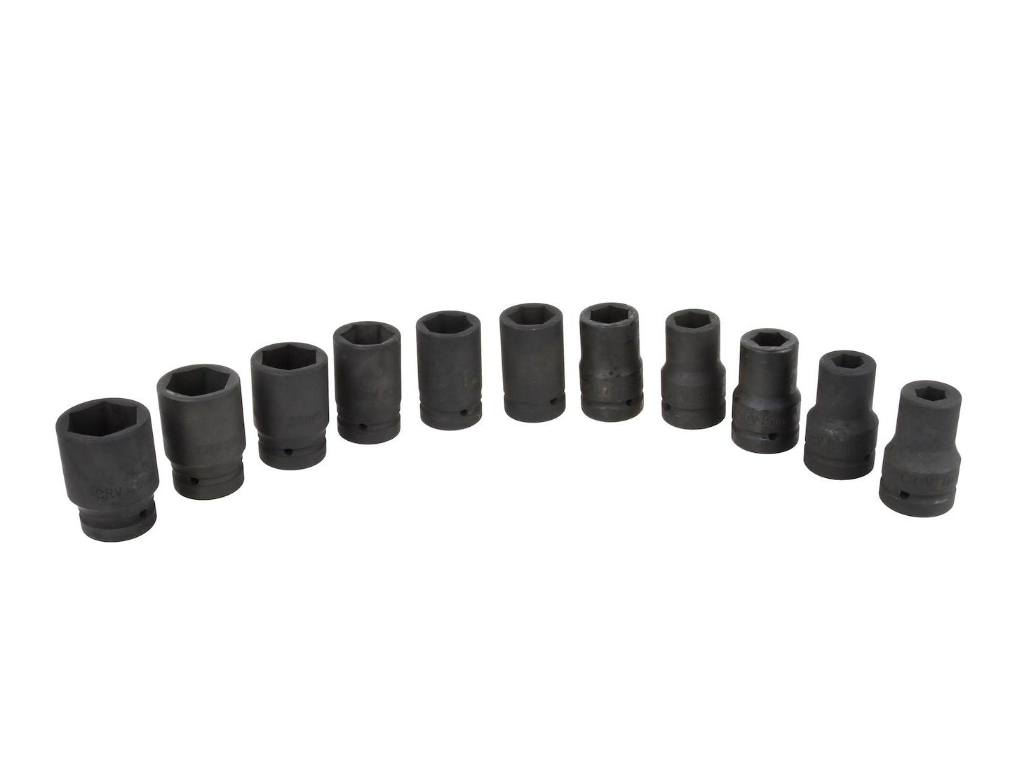 Sockets (17, 19, 21, 24, 27, 30, 32, 33, 36, 38, 41 mm) for labor-saving wrench