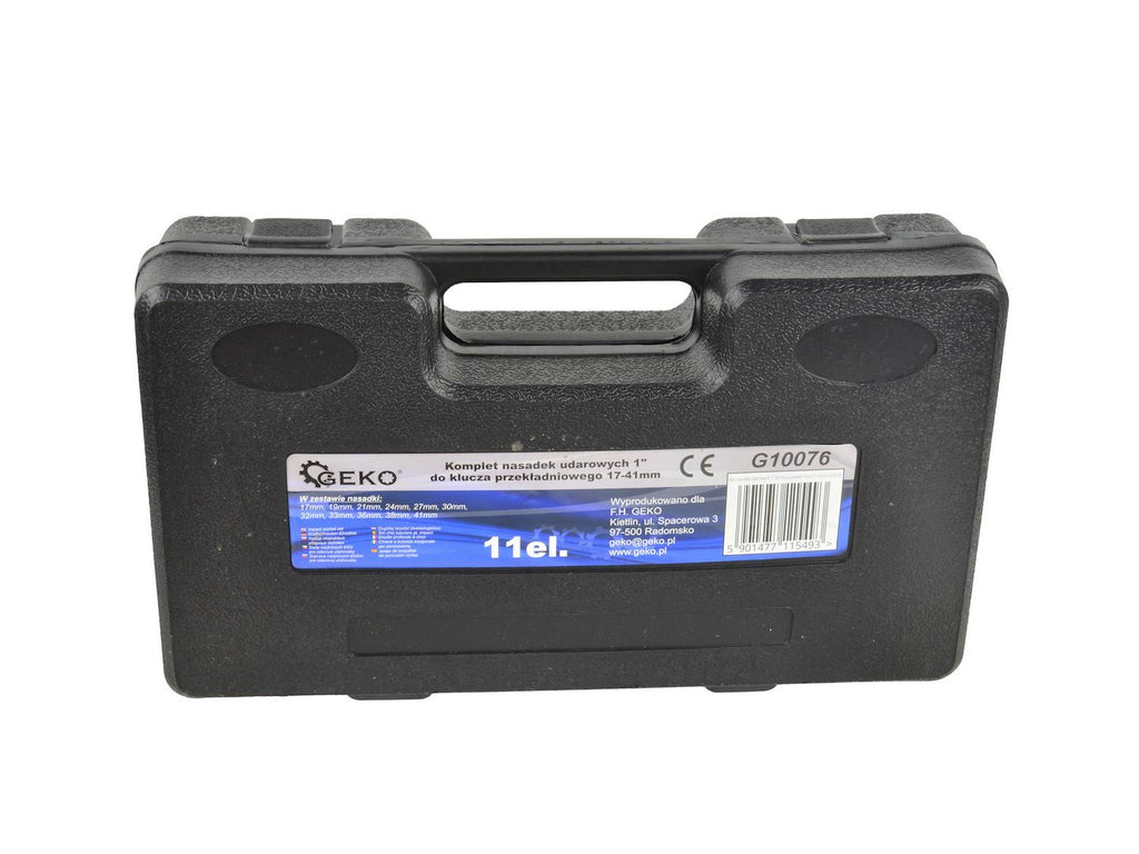 Sockets (17, 19, 21, 24, 27, 30, 32, 33, 36, 38, 41 mm) for labor-saving wrench