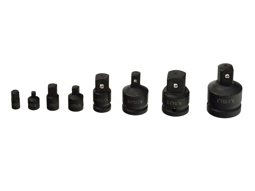 8-piece impact reducer adapter set