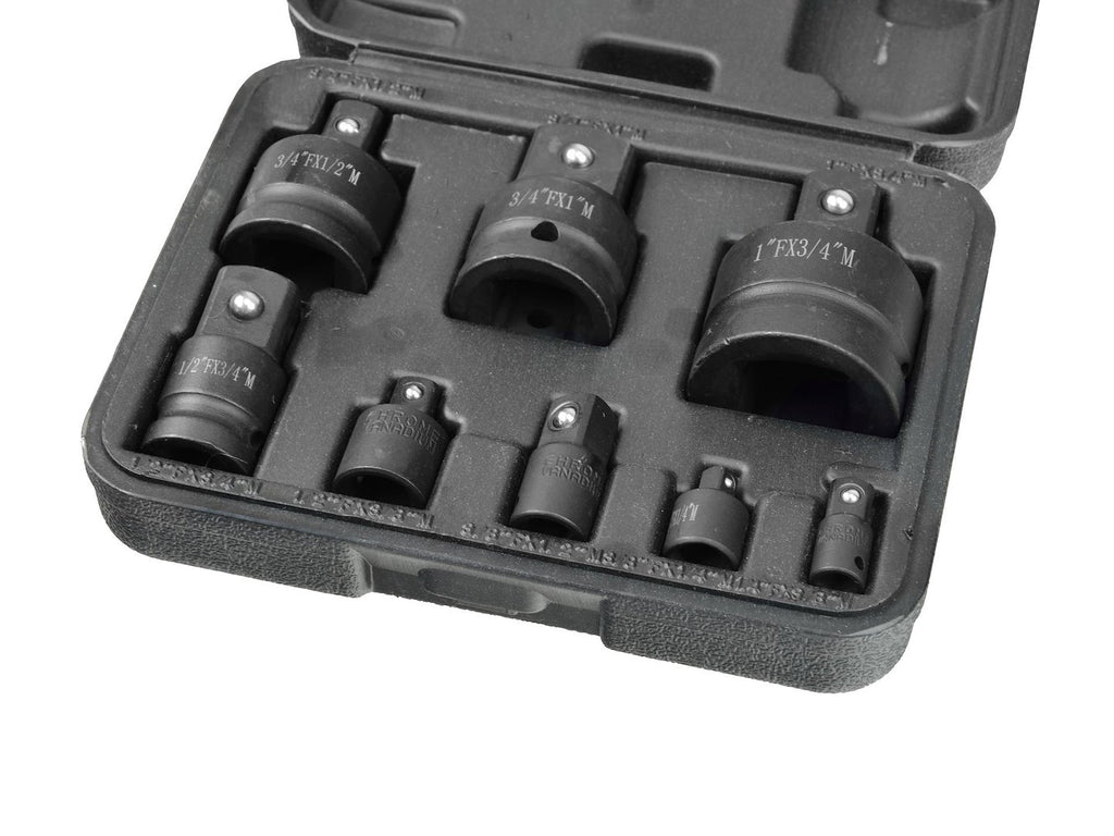 8-piece impact reducer adapter set