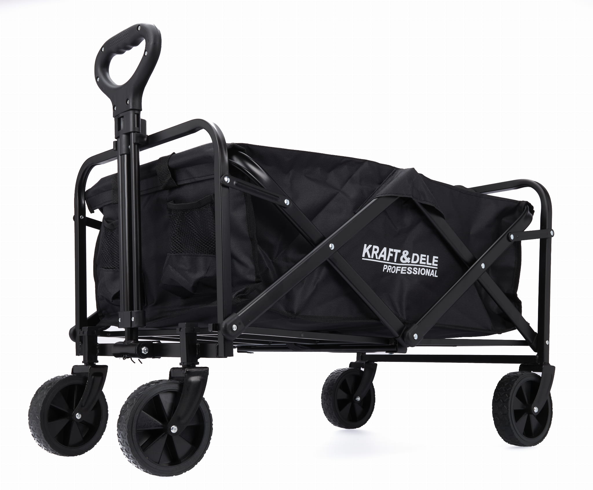 FOLDING TRANSPORT TROLLEY 90L KD3087