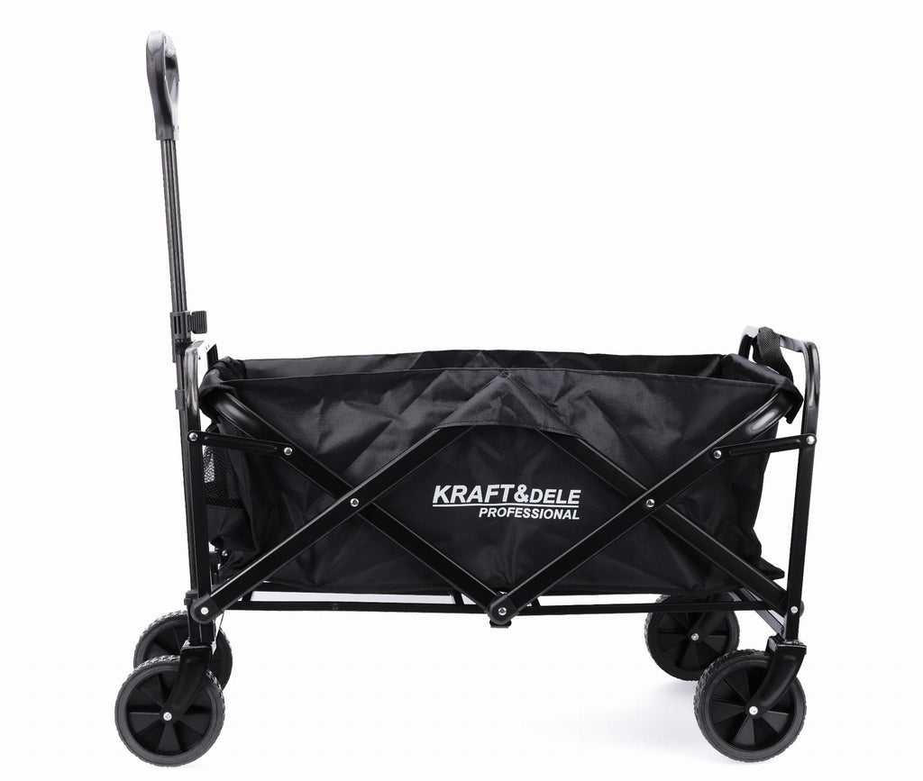FOLDING TRANSPORT TROLLEY 90L KD3087