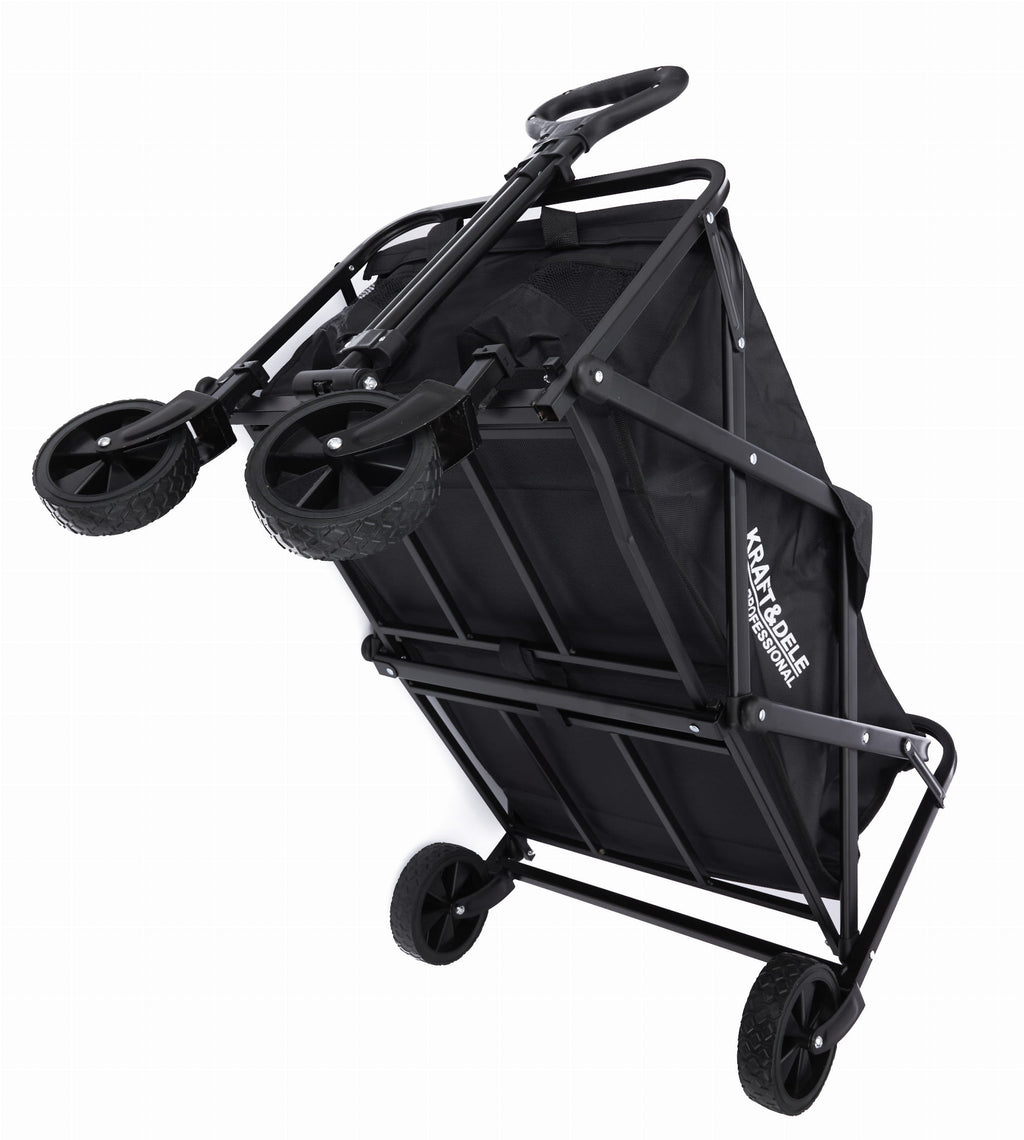 FOLDING TRANSPORT TROLLEY 90L KD3087
