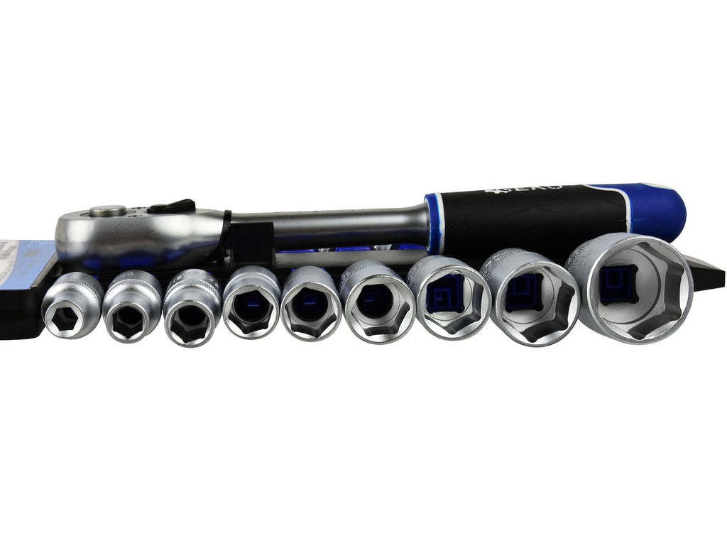 Socket Set CrV 1/2" Drive 8-32 mm, 19 pcs