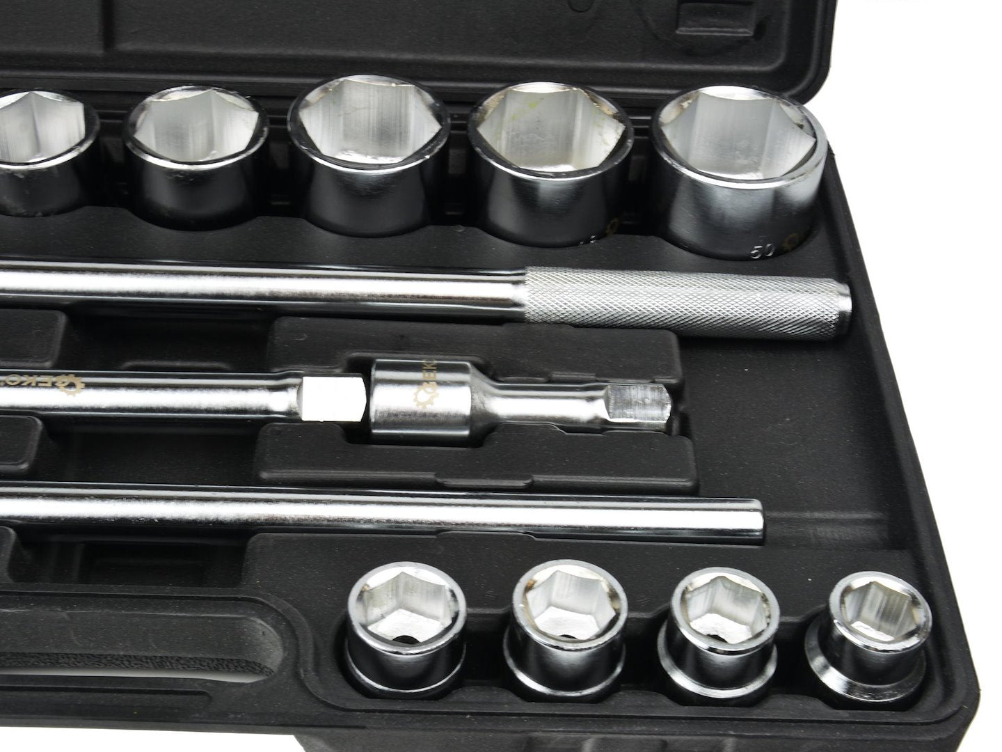6-Point Socket Set, 3/4" Drive, 19–50 mm, 21 pcs