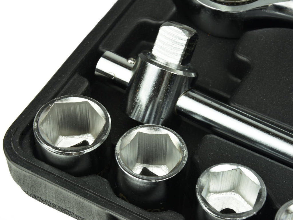 6-Point Socket Set, 3/4" Drive, 19–50 mm, 21 pcs