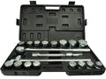 12-Point Socket Set, 3/4" Drive, 19-50 mm, 21 pcs