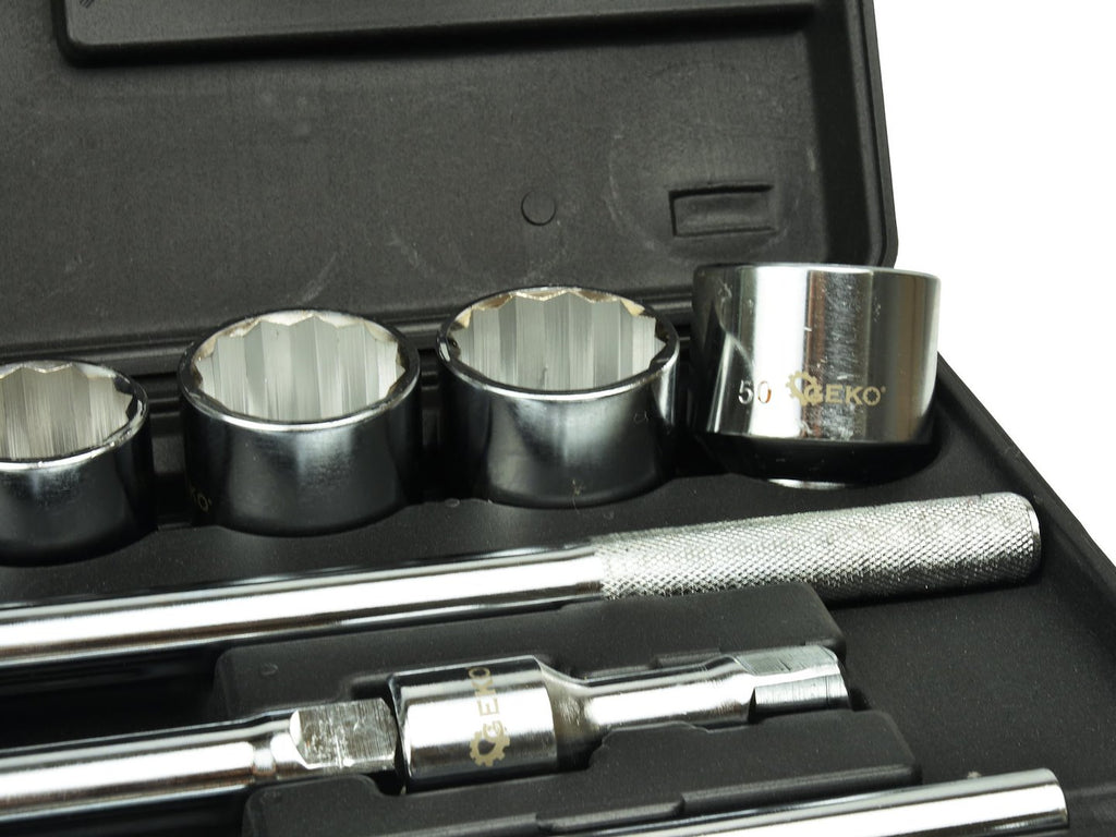 12-Point Socket Set, 3/4" Drive, 19-50 mm, 21 pcs