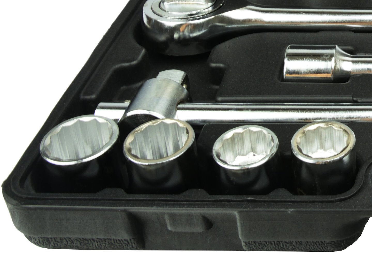 12-Point Socket Set, 3/4" Drive, 19-50 mm, 21 pcs