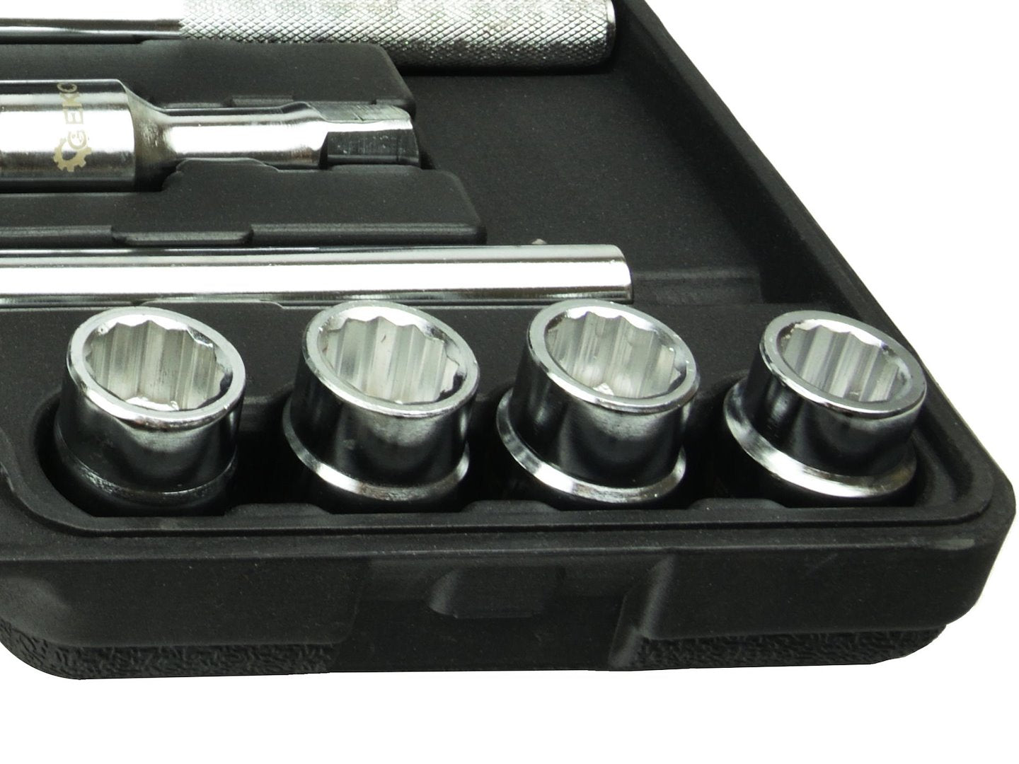 12-Point Socket Set, 3/4" Drive, 19-50 mm, 21 pcs