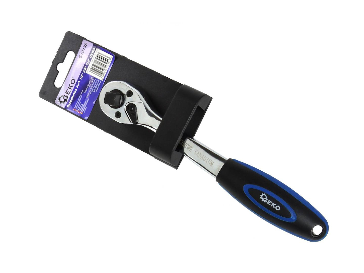 3-in-1 Ratchet 1/4" 3/8" 1/2"