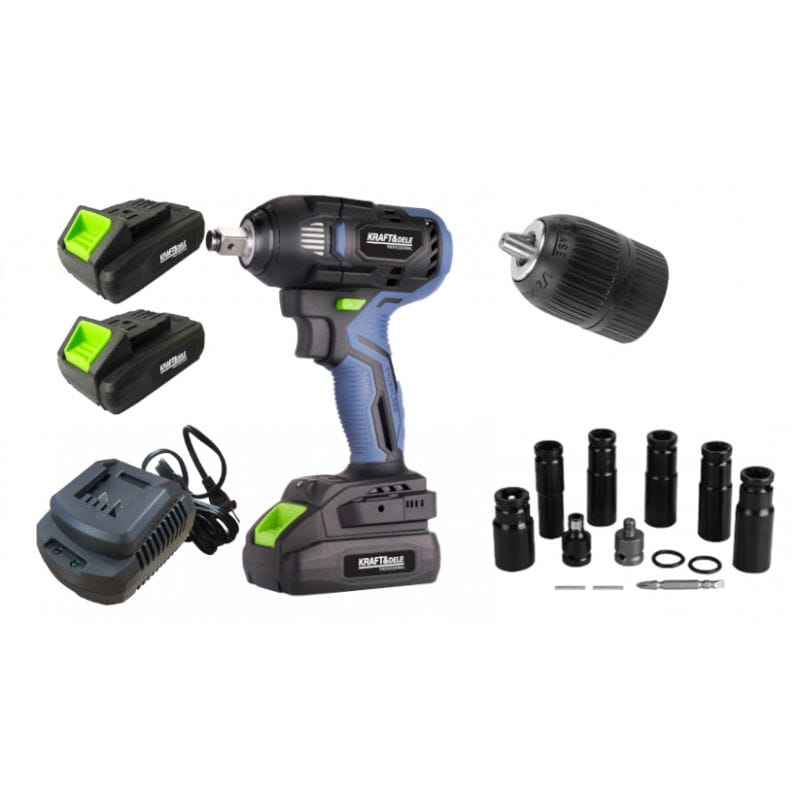 CORDLESS IMPACT WRENCH 21V - SET KD3408