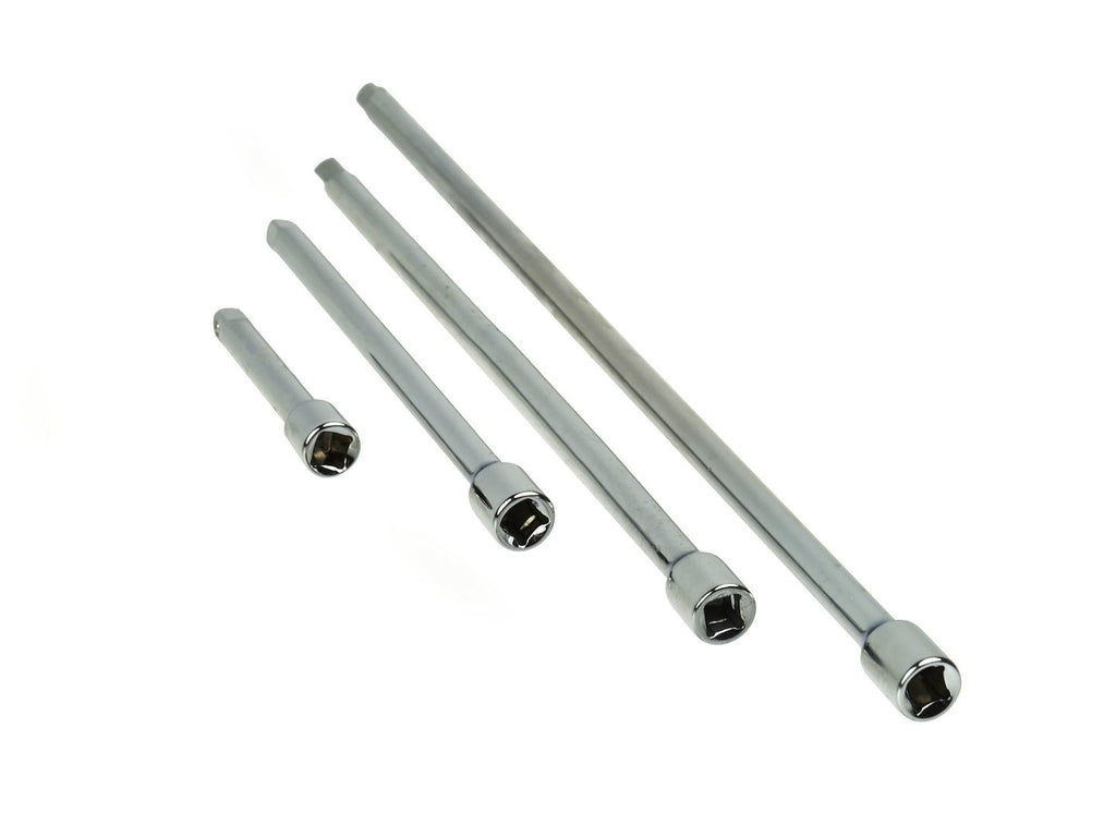 GEKO Profi 1/4" Drive Extension Bar Set, 4 pcs