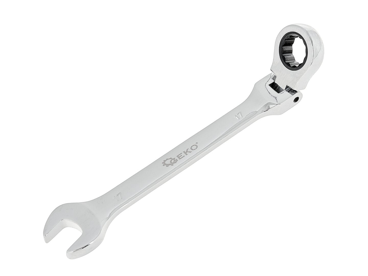 Flexible-Head Ratchet Combination Spanner Set, 8–22 mm, 8 pcs