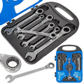 Ratcheting Combination Wrench Set 8–19 mm, 7 pcs