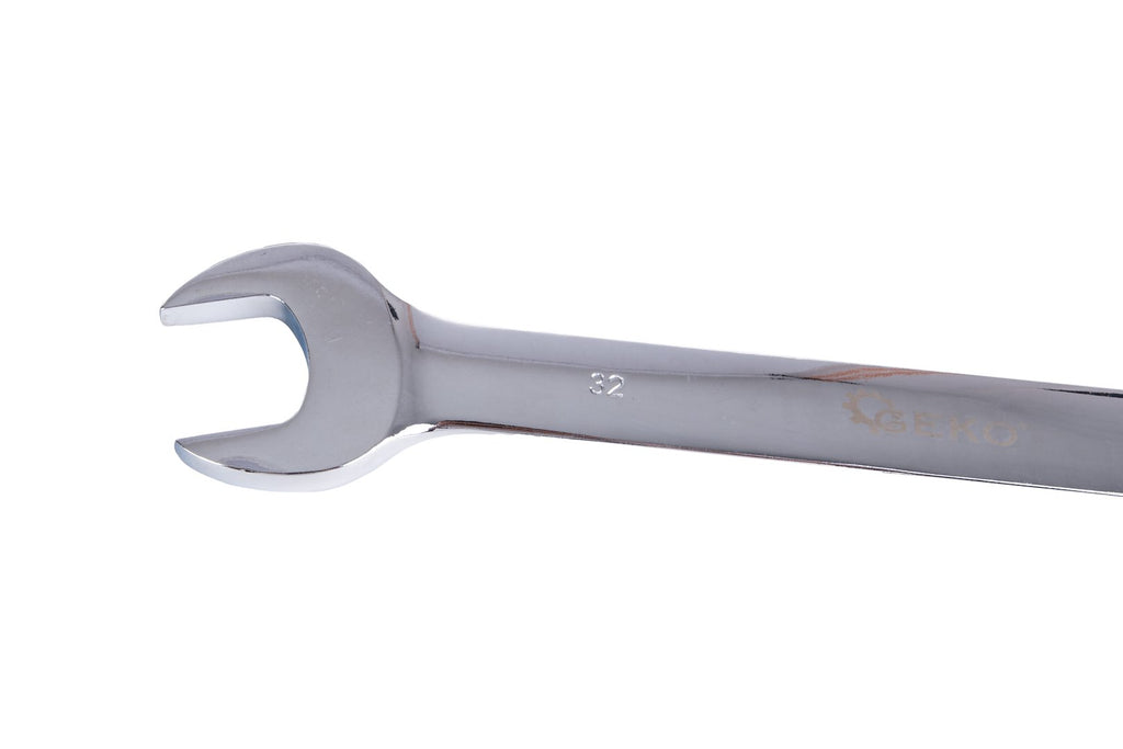 Ratcheting Combination Wrench Set 6–32 mm, 22 pc (Aluminum Case)