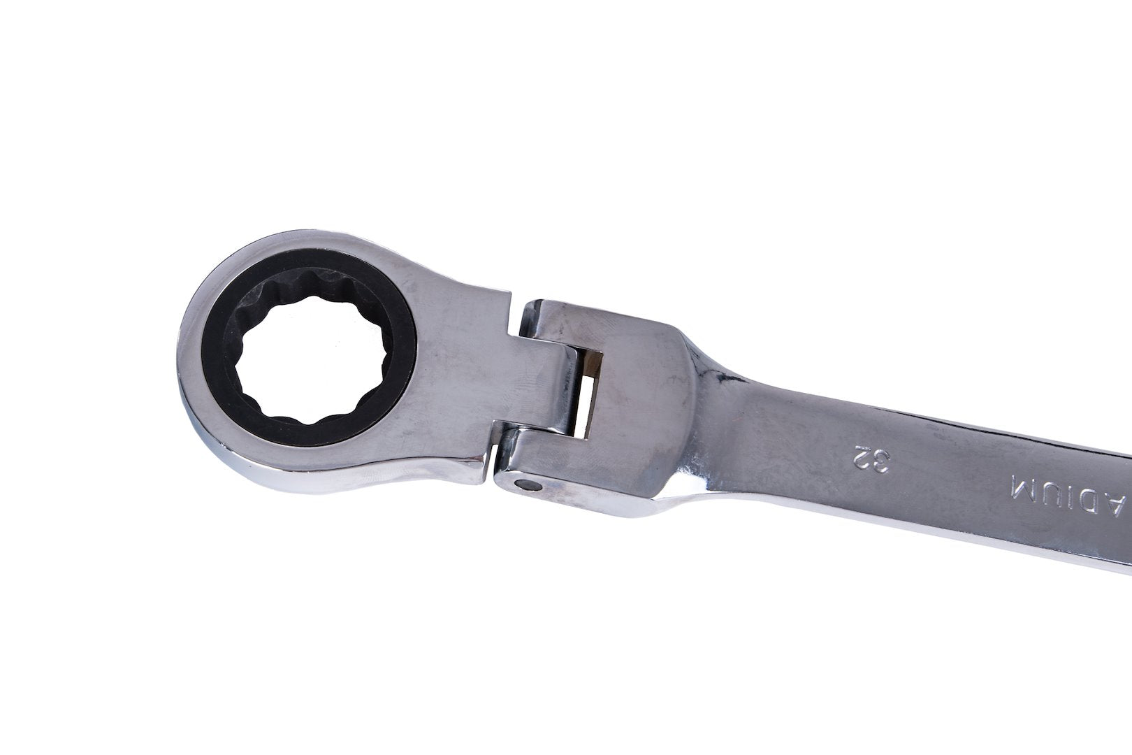 12-Point Flexible-Head Ratcheting Combination Wrench Set, 6–32 mm, 22 pcs