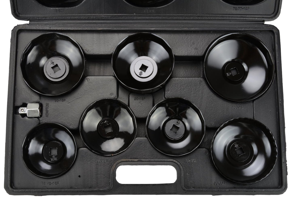 14 pcs cup-type oil filter wrench set