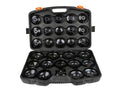 30-piece cup-type oil filter wrench set