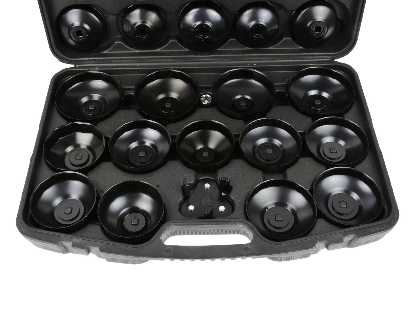 30-piece cup-type oil filter wrench set