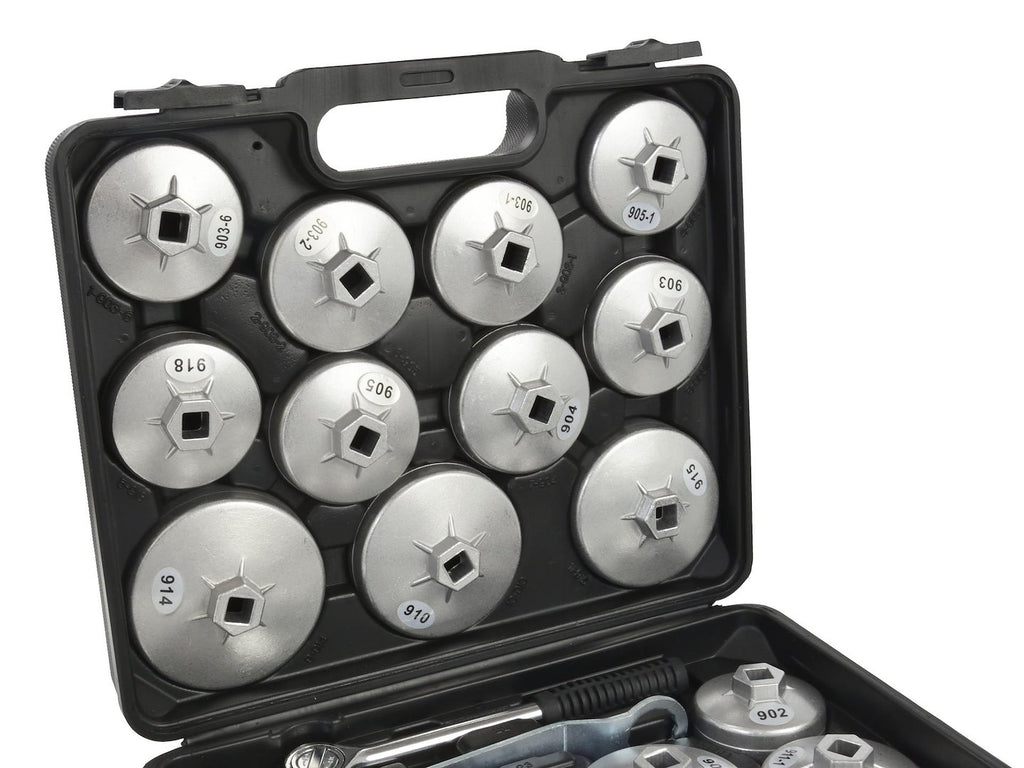 23-piece oil filter wrench set