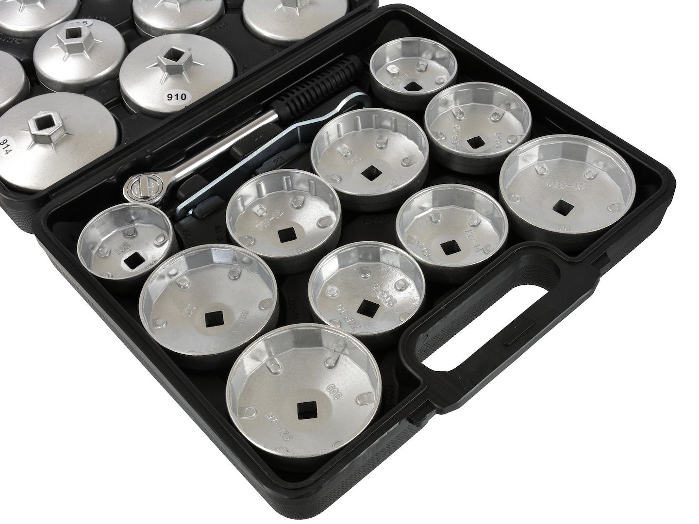 23-piece oil filter wrench set
