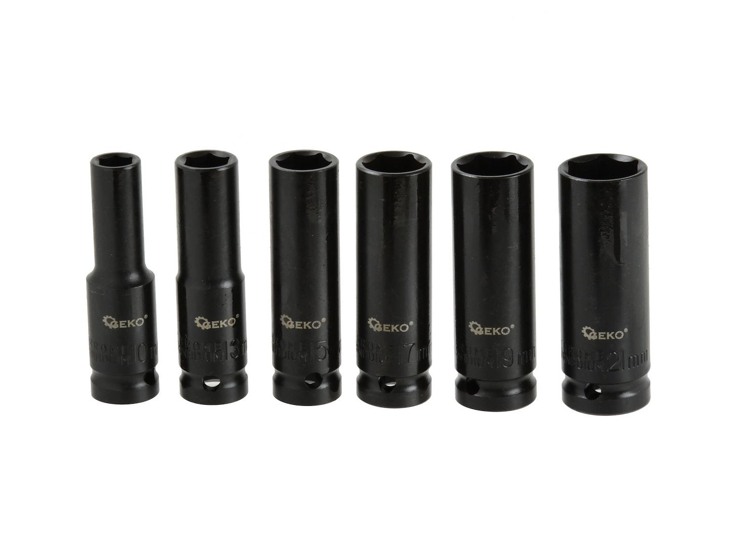1/2" Drive Deep Impact Socket Set, 10-21 mm (6-piece)