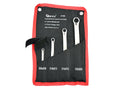 Polished Torx E-Ring Spanner Set E6–E24, 4 pcs