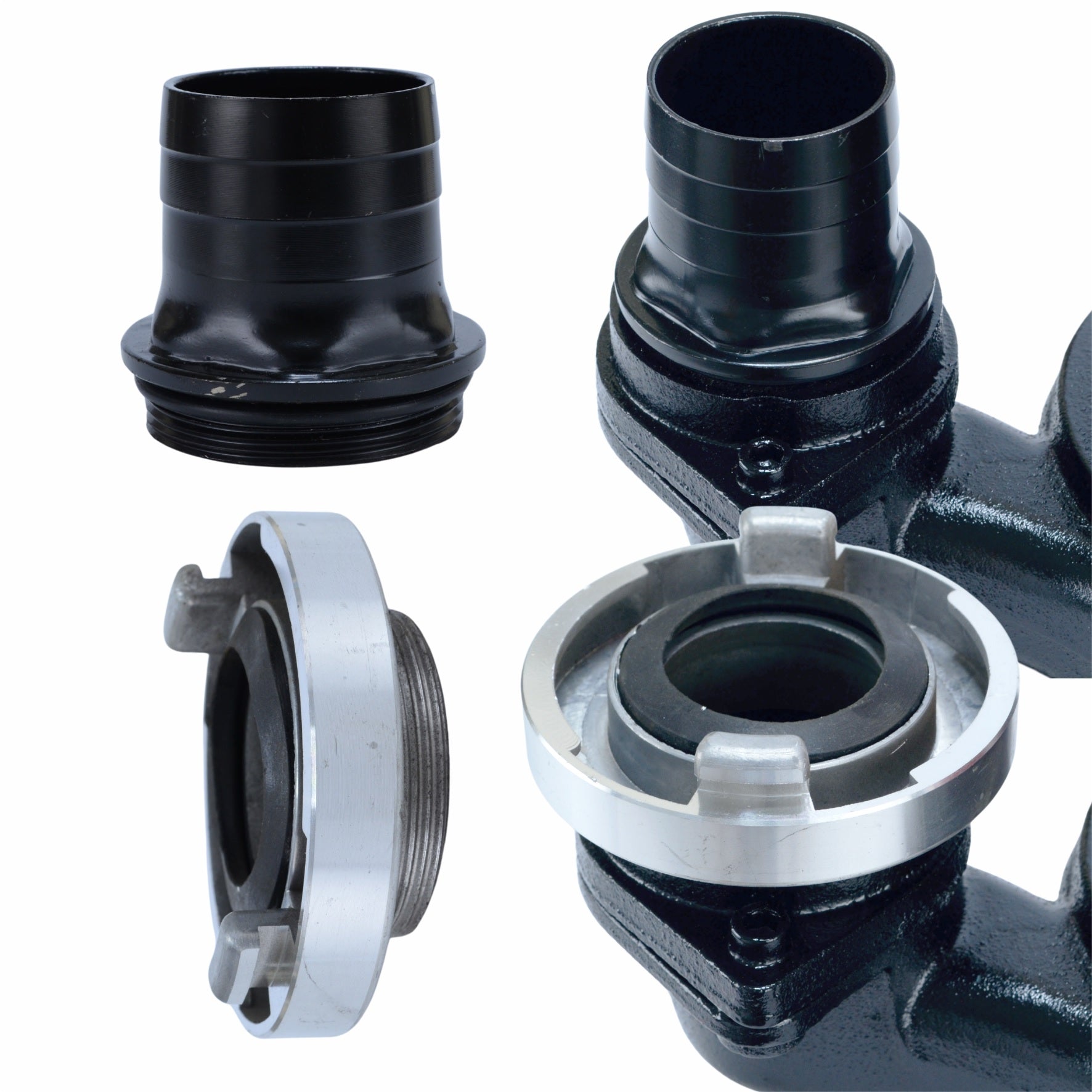 Musta värvi alumiiniumist reoveepump ilma ujukita, Black