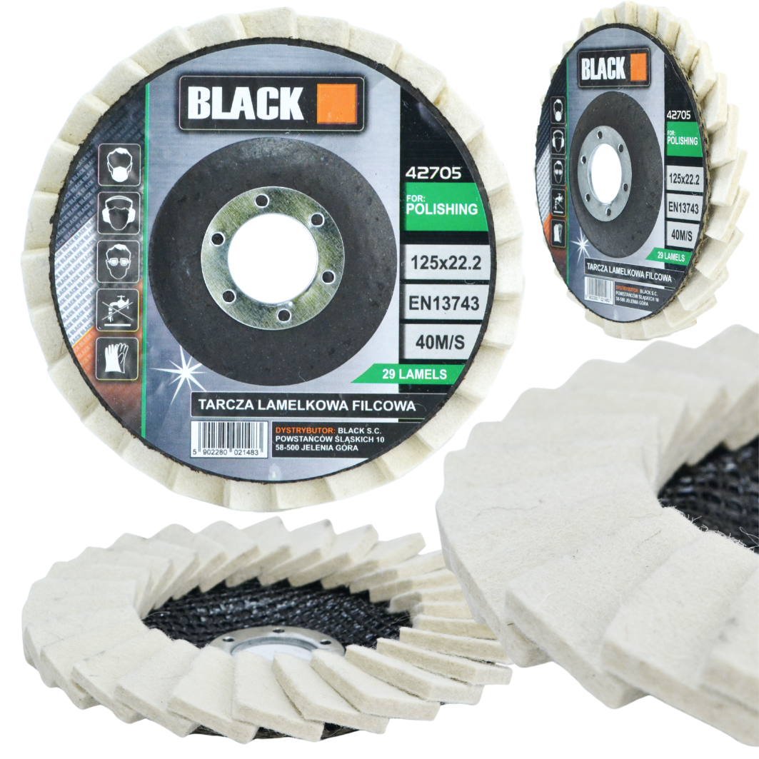 Viltpoleerimispadi 125mm viltpoleerimisketas