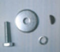 WHEEL SCREW, WASHER, AND WEDGE FOR KD1406KD1407 no.1001