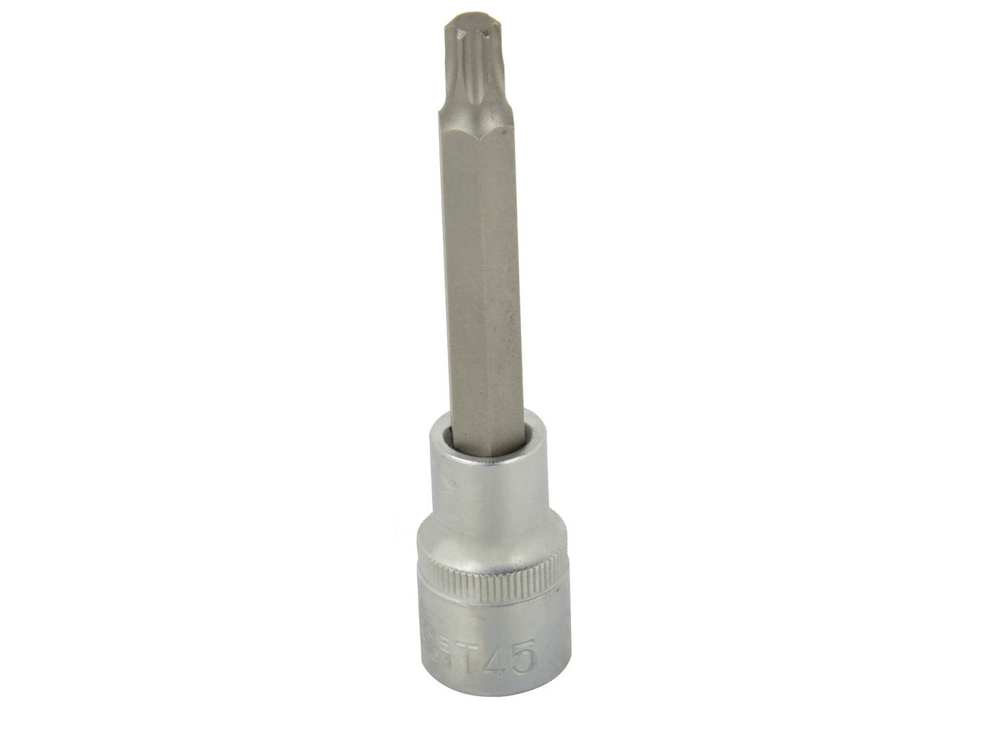 1/2" Metric Bit 6PT Socket, 100 mm, T45, CrV