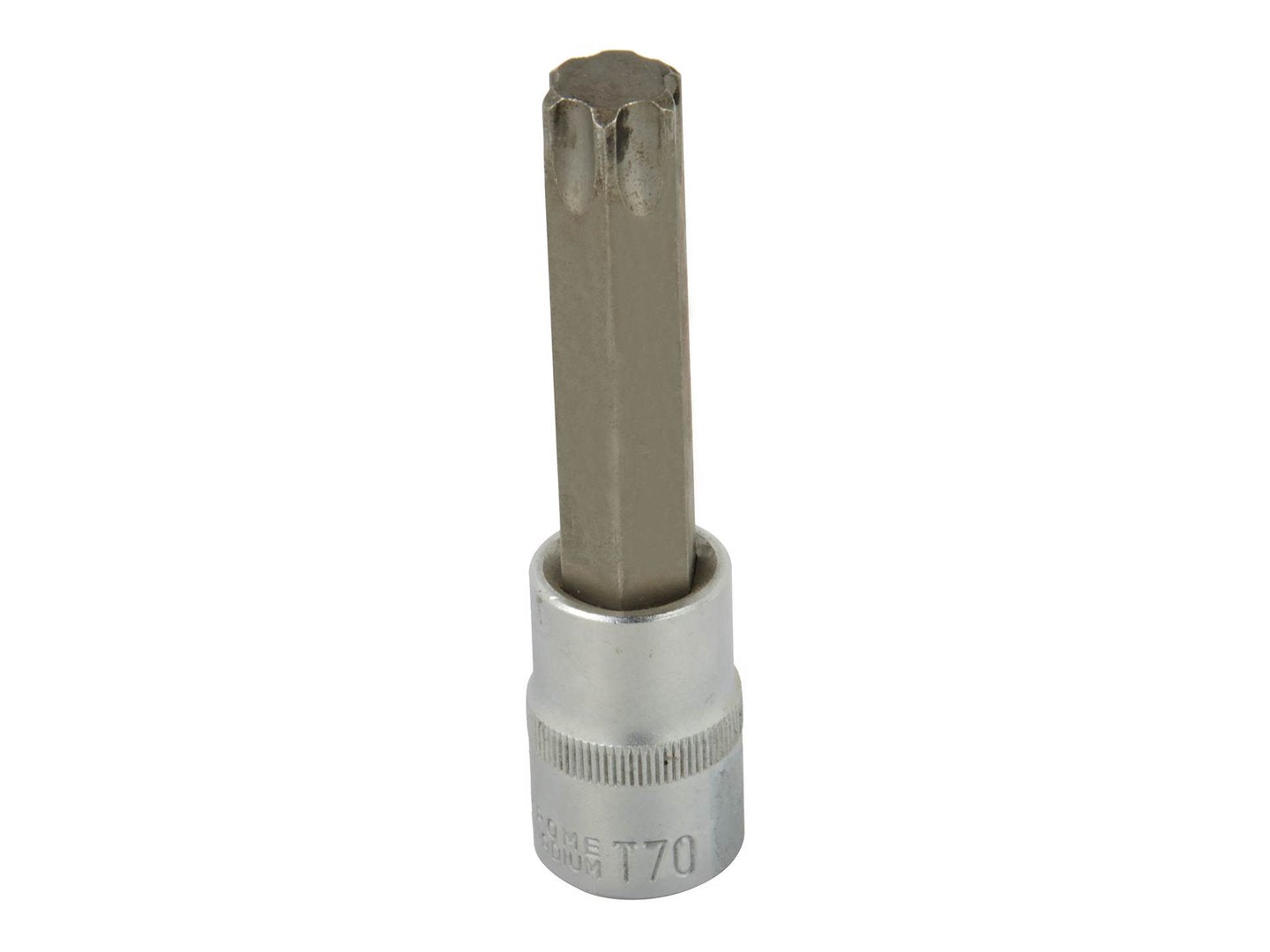 1/2" Metric Bit 6PT Socket, 100mm, T-70, CrV