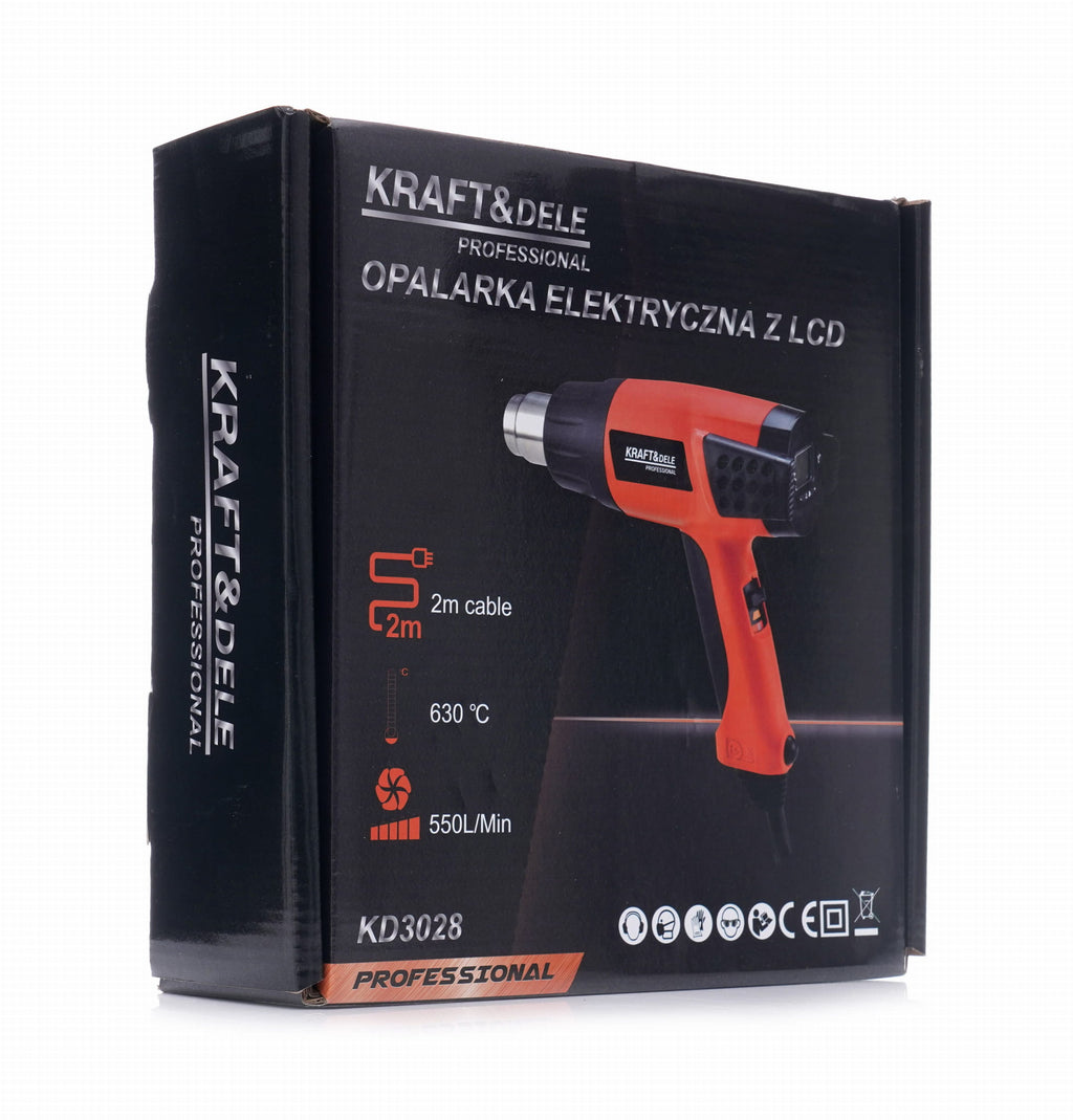 Electric Heat Gun with LCD 2000W KD3028 (A24)