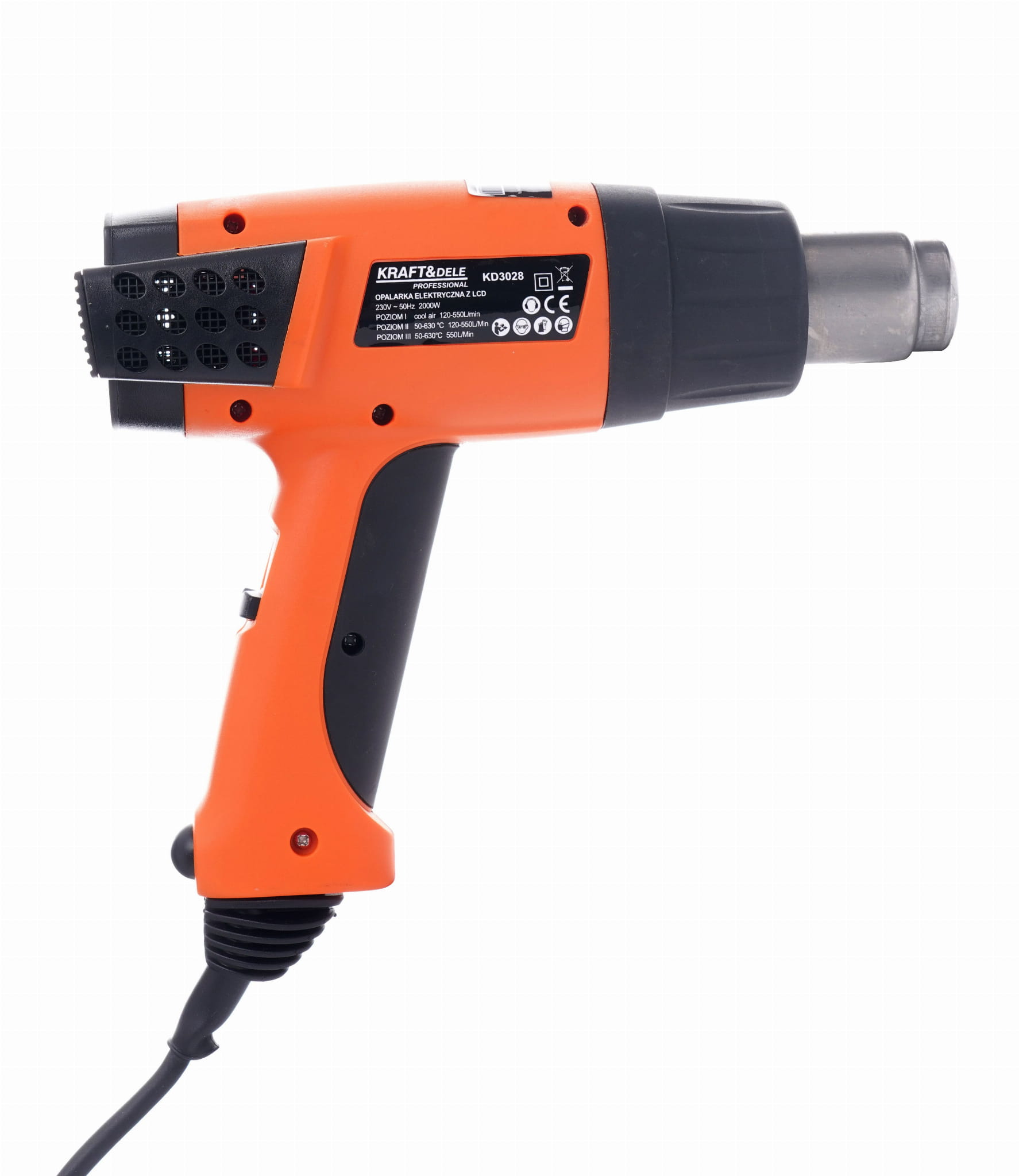 Electric Heat Gun with LCD 2000W KD3028 (A24)