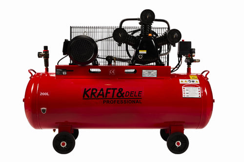 200L õhukompressor 3 kolviga KD1474 + separaator
