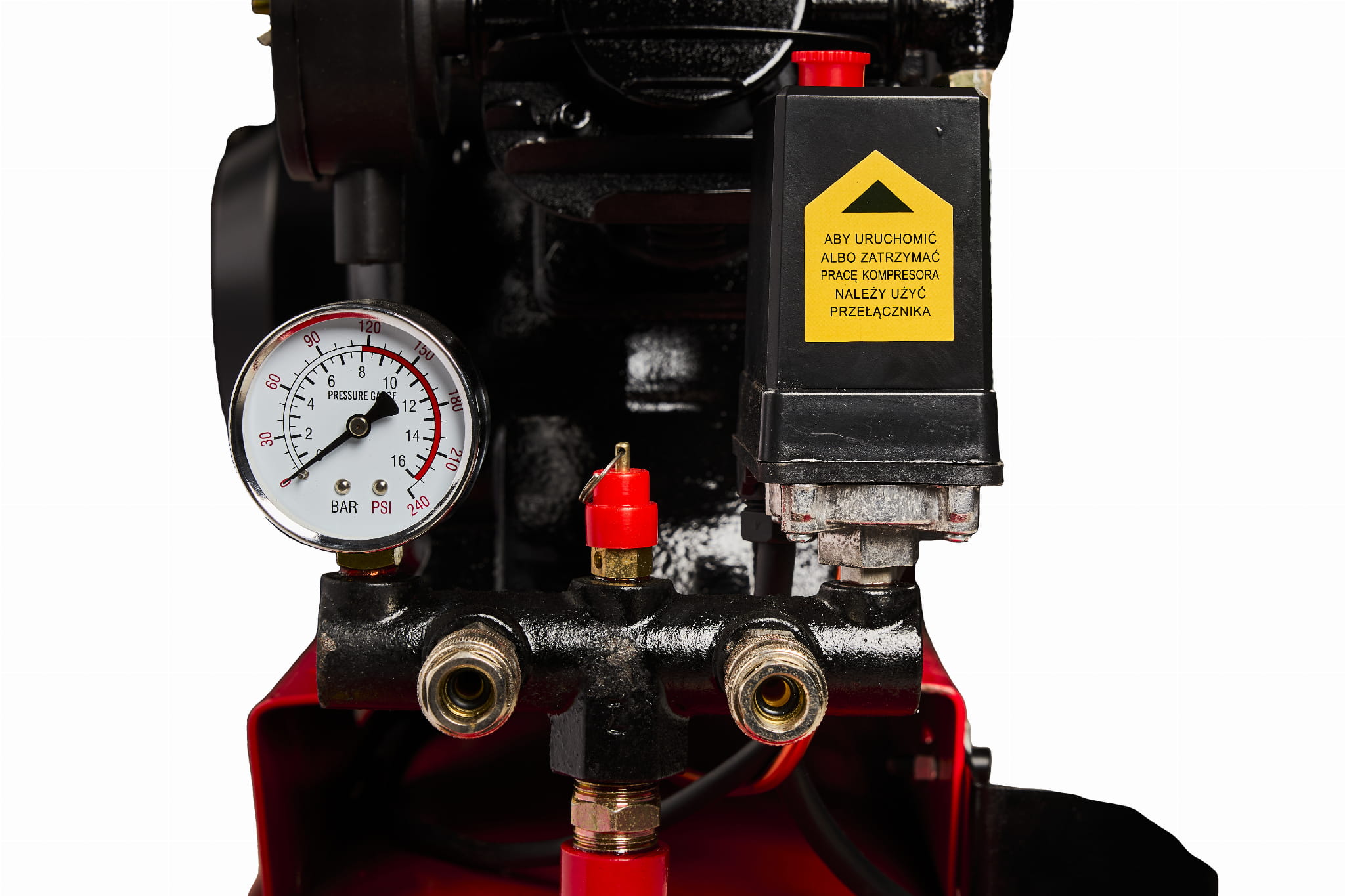 200L Oil Compressor 3 Pistons KD1474 + Separator